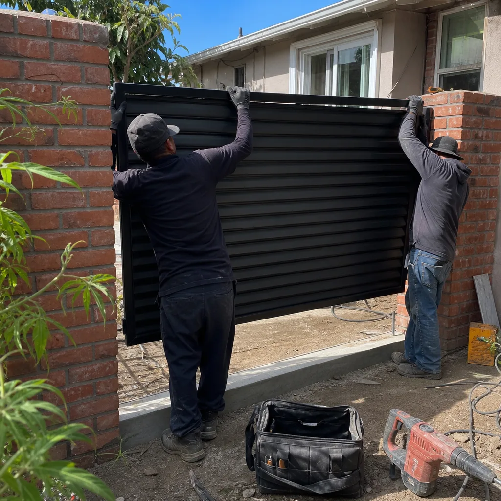 Old Gate Removal