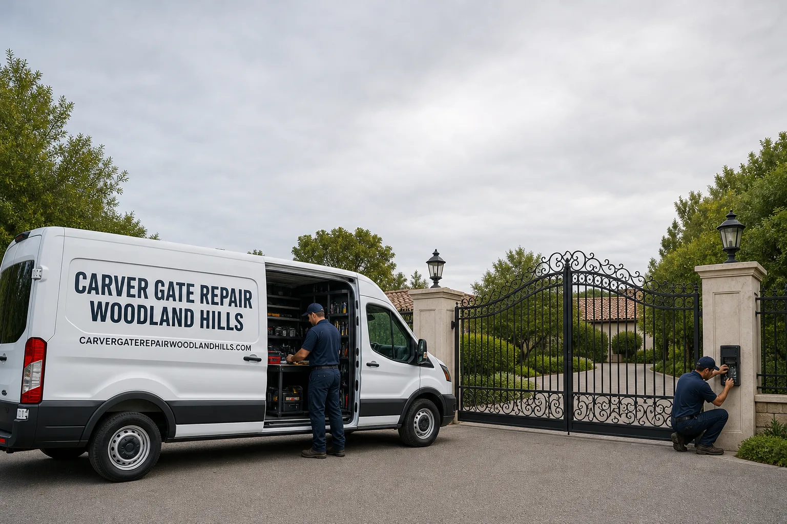 Gate Installation in Woodland Hills, CA | Carver Gate Repair Woodland Hills